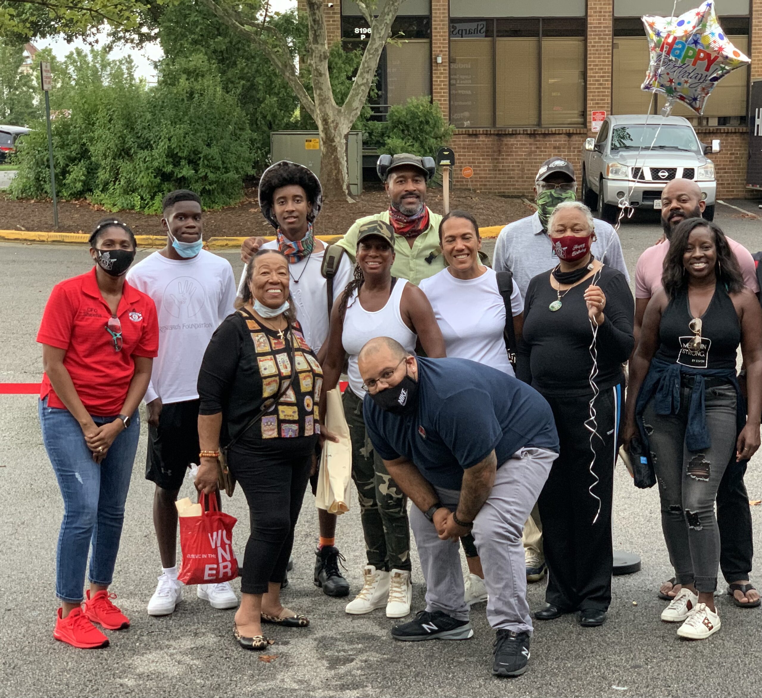 Trouble defense birthday party package