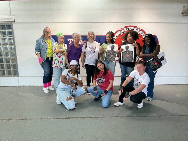 female firearm training in northern Virginia