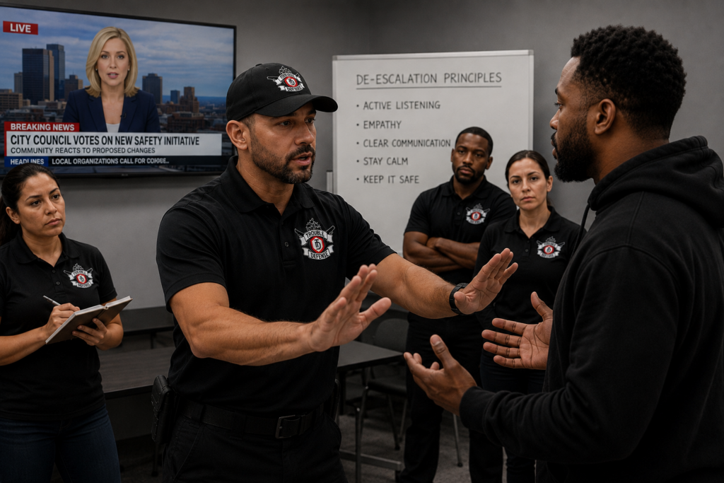 De-escalation training