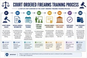 Read more about the article Court Ordered Firearms Training Process: A Step-by-Step Guide