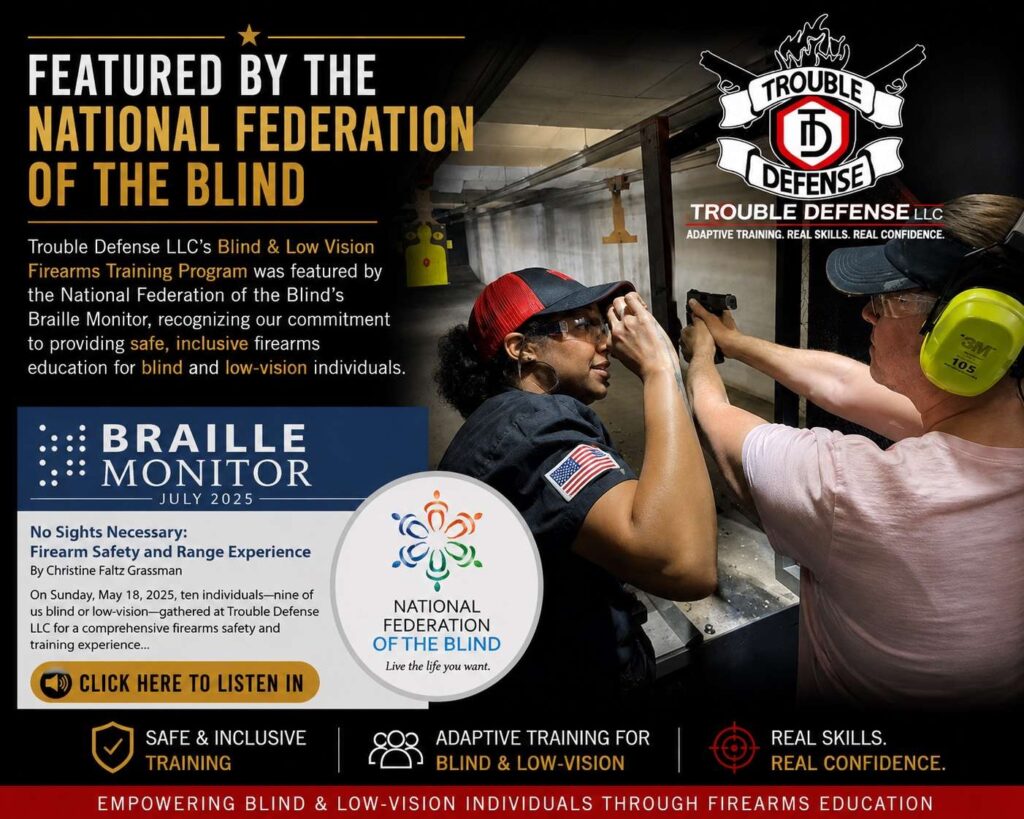 blind firearm training