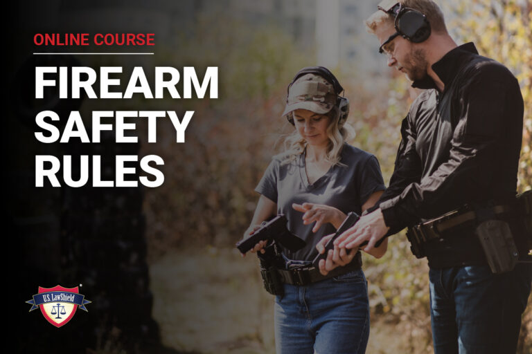 Firearm Safety Rules online course artwork