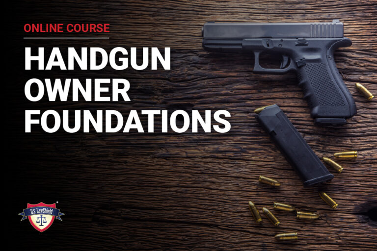 Handgun Owner Foundations online course artwork