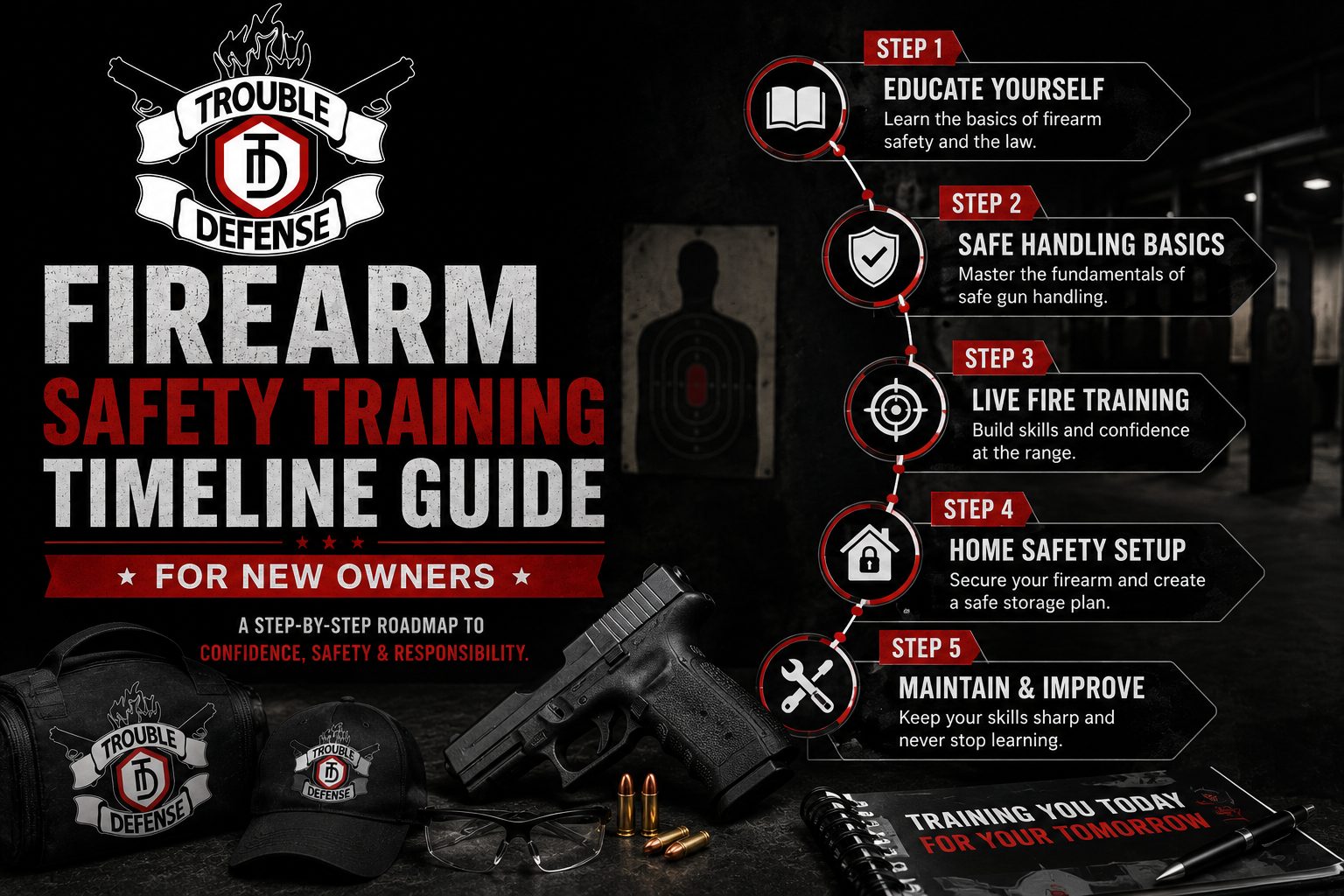 Read more about the article Firearm Safety Training Timeline Guide for New Owners