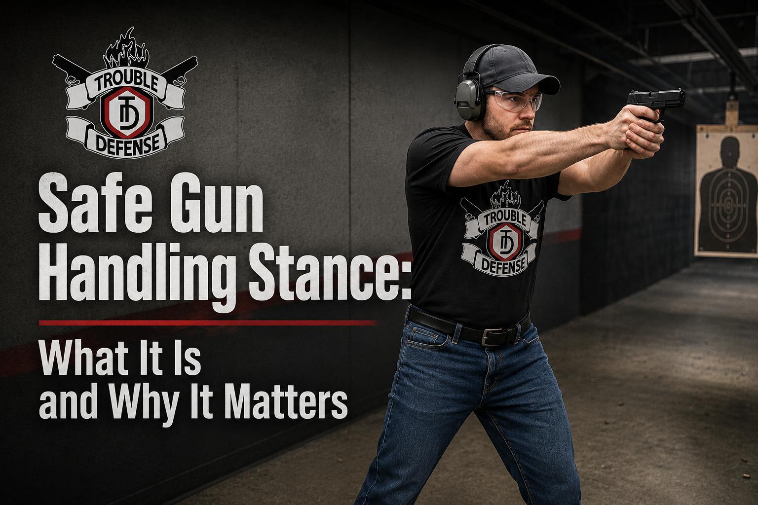 Read more about the article Safe Gun Handling Stance: What It Is and Why It Matters