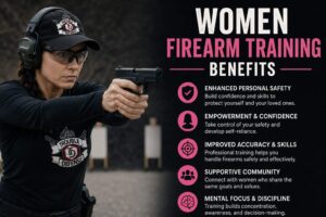 Read more about the article Women Firearm Training Benefits: Build Confidence & Safety