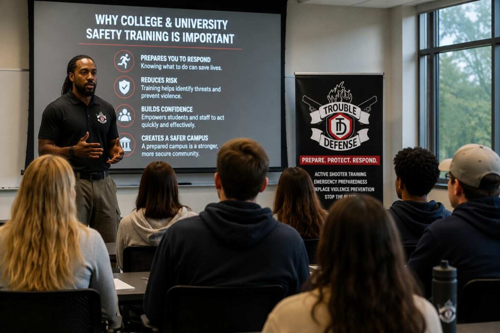 College & University Safety Training | 101 Active Shooter