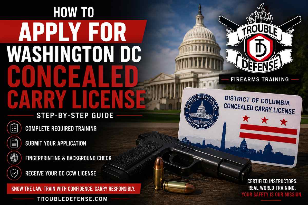 Read more about the article How to Apply for a Washington DC Concealed Carry License (DC CCW) in 2026: Step-by-Step Guide