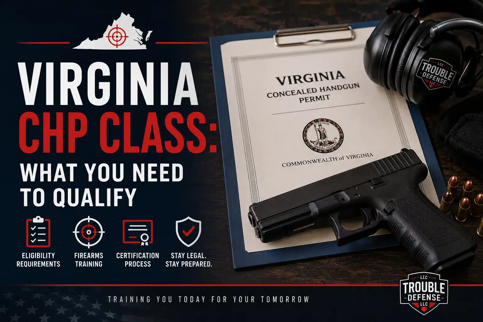 Read more about the article Virginia CHP Class: What You Need to Qualify
