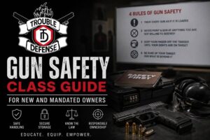 Read more about the article Gun Safety Class Guide for New and Mandated Owners