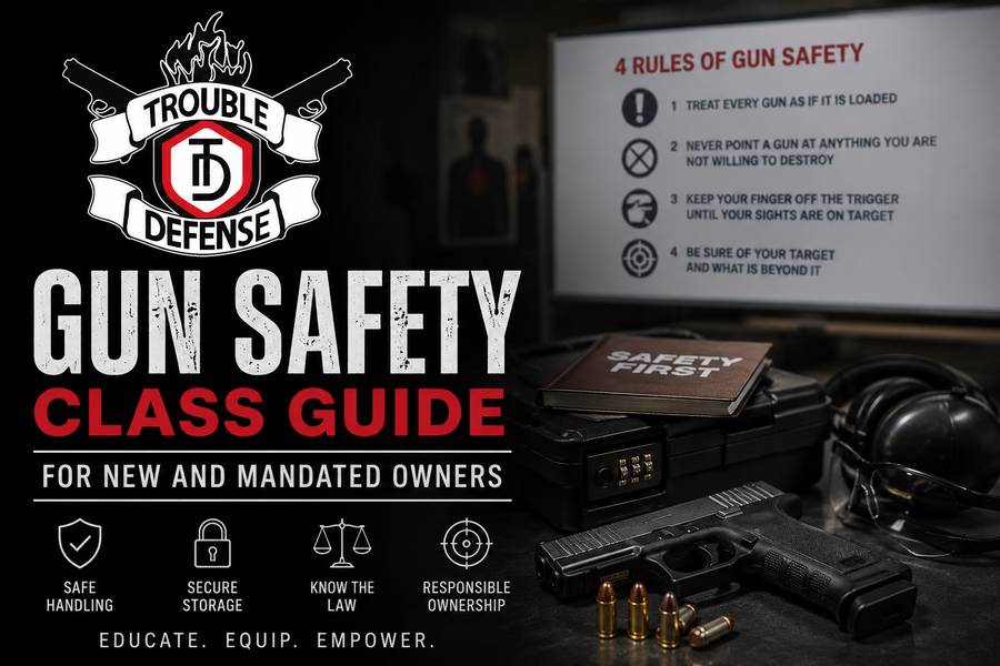 Read more about the article Gun Safety Class Guide for New and Mandated Owners