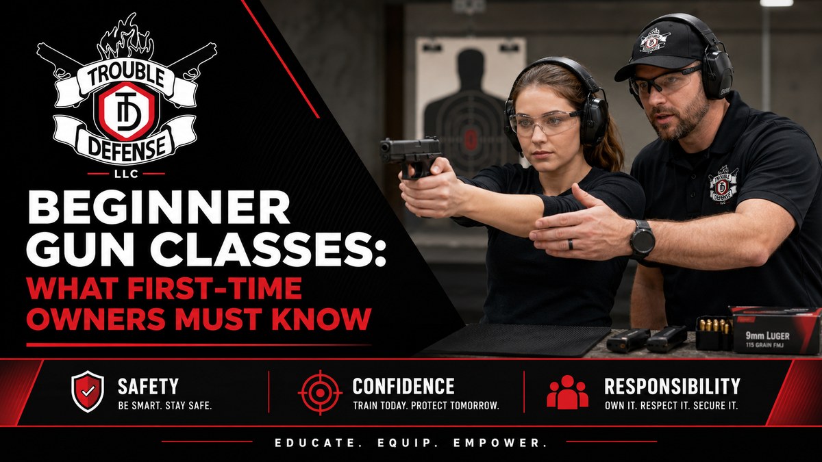 Read more about the article Beginner Gun Classes: What First-Time Owners Must Know