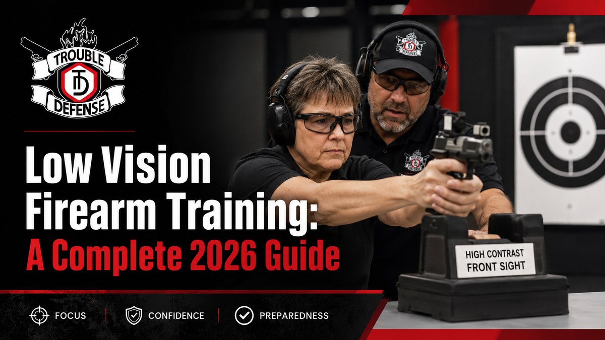 Read more about the article Low Vision Firearm Training: A Complete 2026 Guide