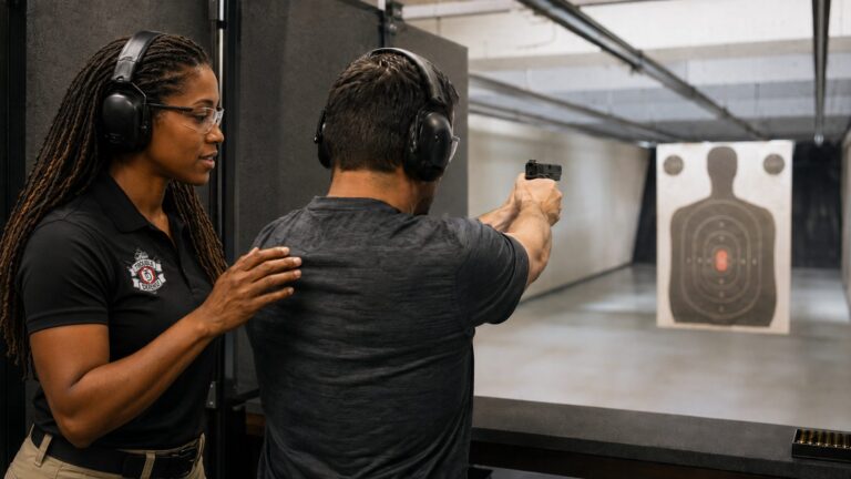 Court-ordered firearm training certificate and safety education