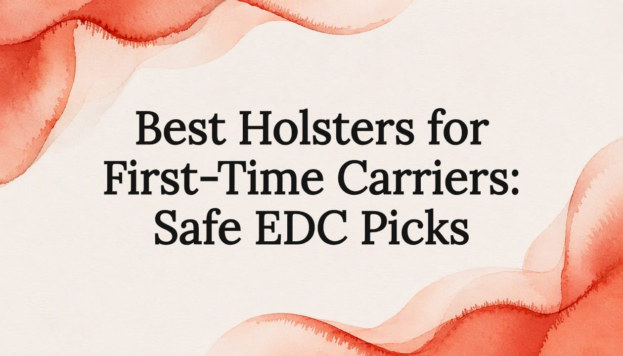 Read more about the article Best Holsters for First-Time Carriers: Safe EDC Picks