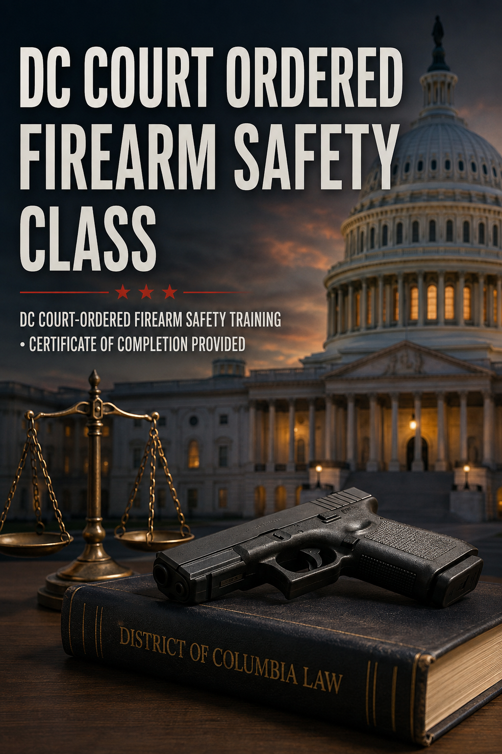 DC Court Ordered Firearm Safety Class