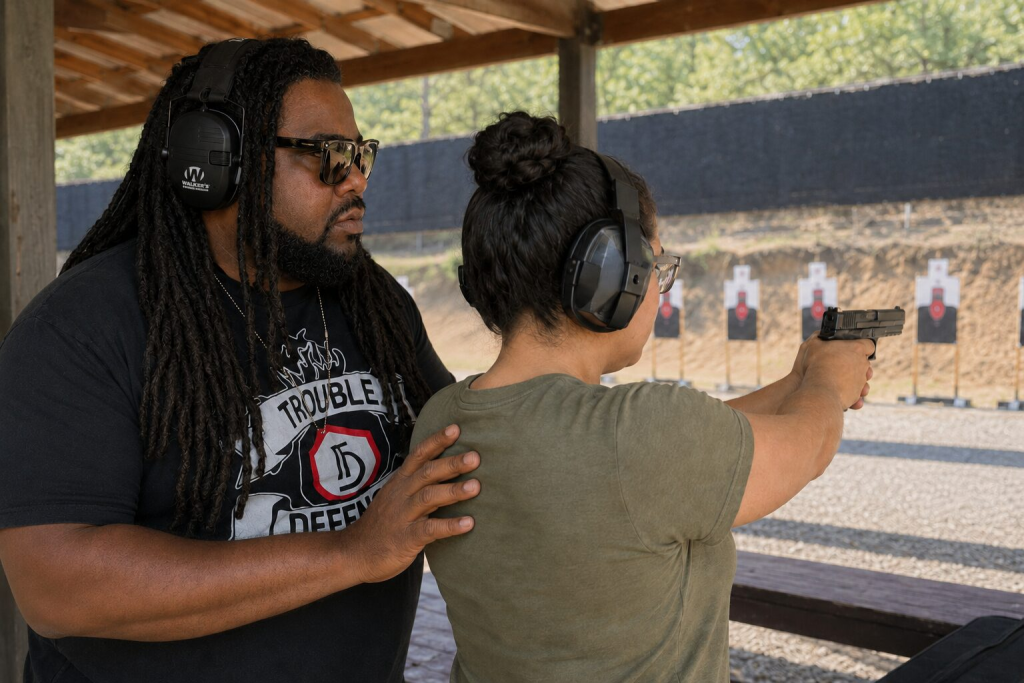Trouble Defense Range Training CEO Dee Parker