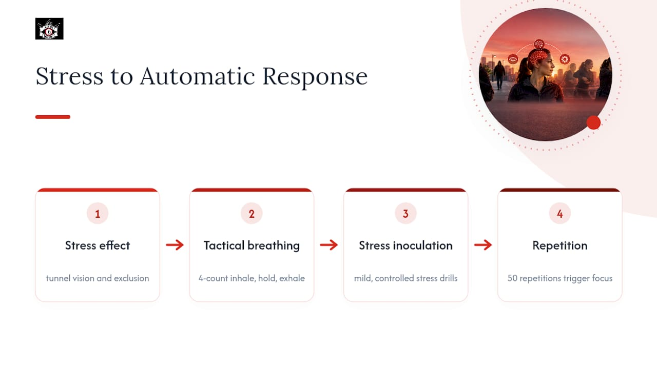 Psychological Preparedness and Stress Management During the OODA Loop — overview diagram