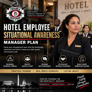 Read more about the article Hotel Employee Situational Awareness: Manager Plan