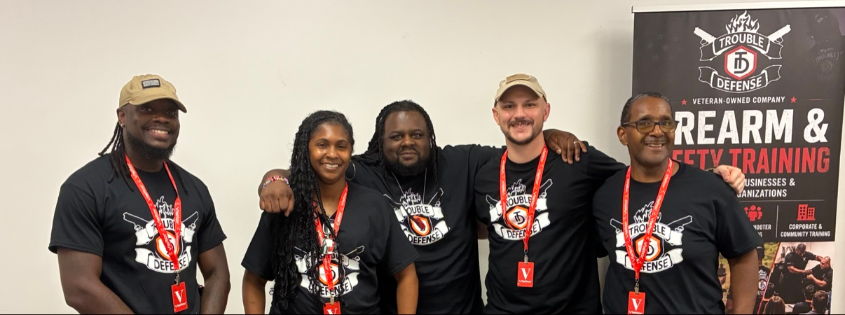 Trouble Defense de-escalation training team